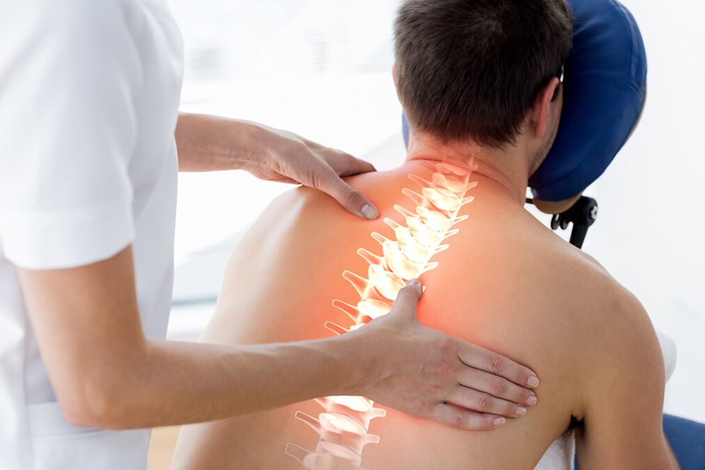 Cervical osteochondrosis massage